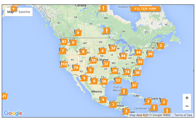 Slavery Map